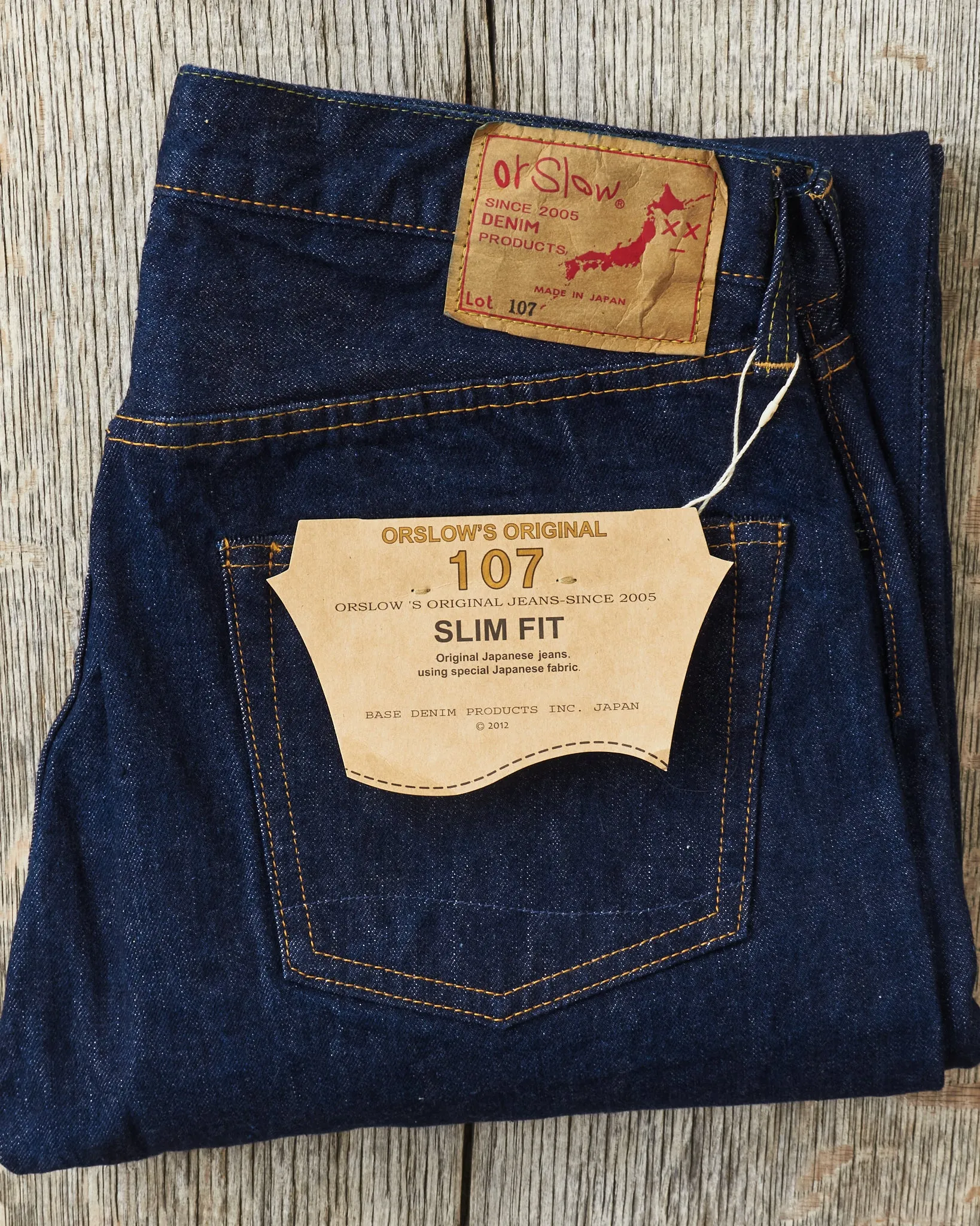 OrSlow 107 Slim Fit Jeans