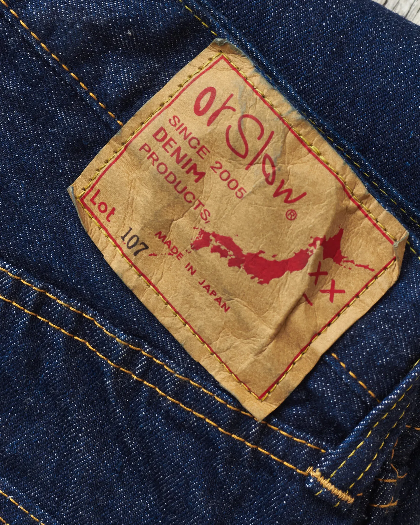 OrSlow 107 Slim Fit Jeans