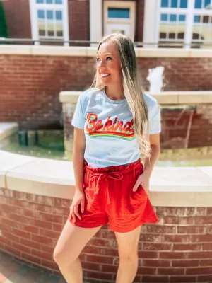 Paprika Linen Shorts
