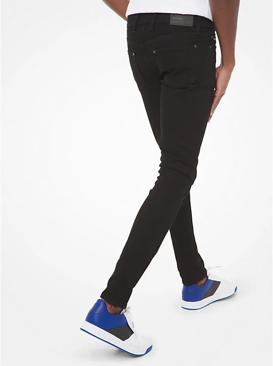 Parker Slim Fit Stretch Cotton Jeans Black