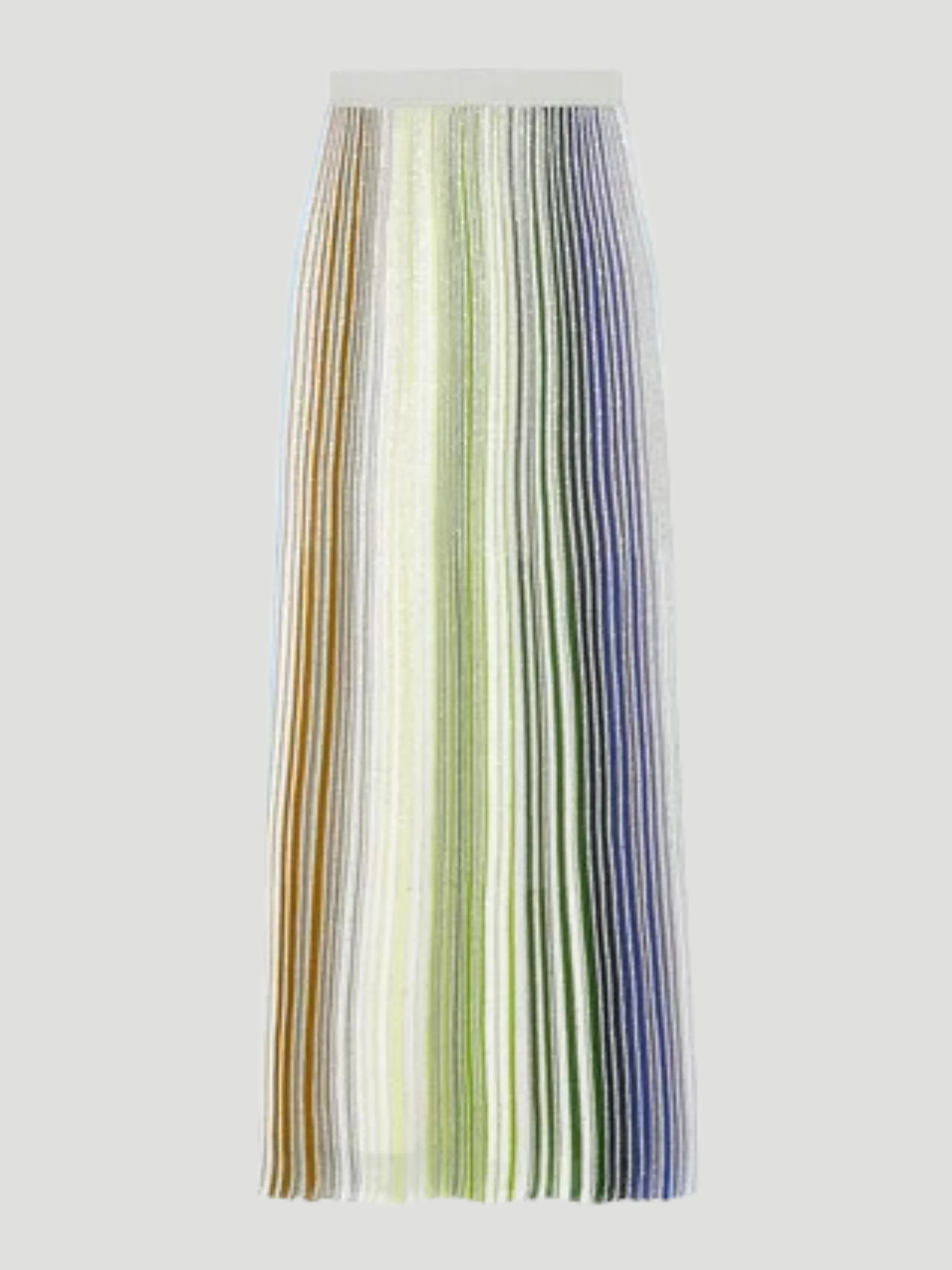 Partialized Knit Sequined Maxi Skirt