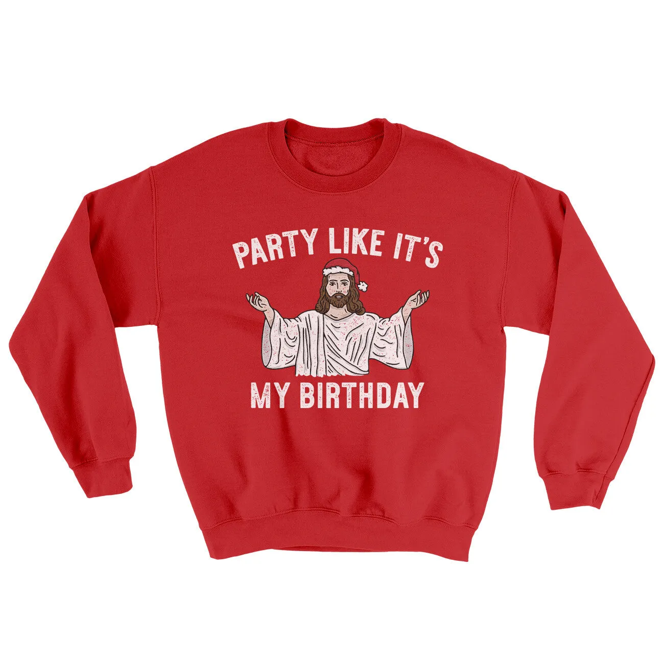 Party Like It's My Birthday Ugly Sweater