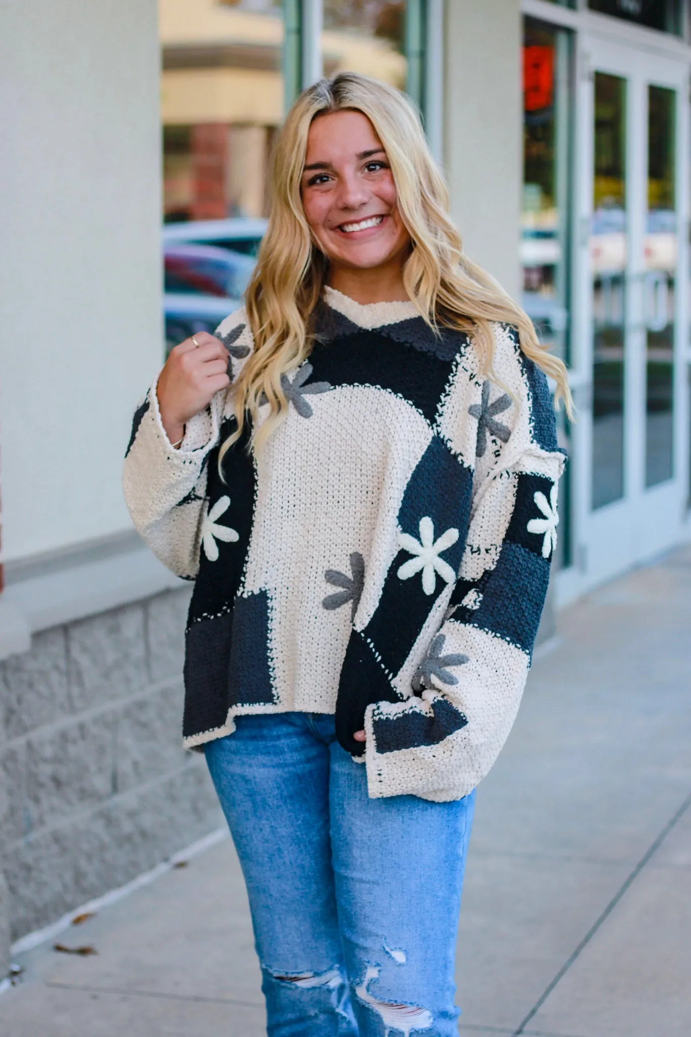 Patch It Up Sweater