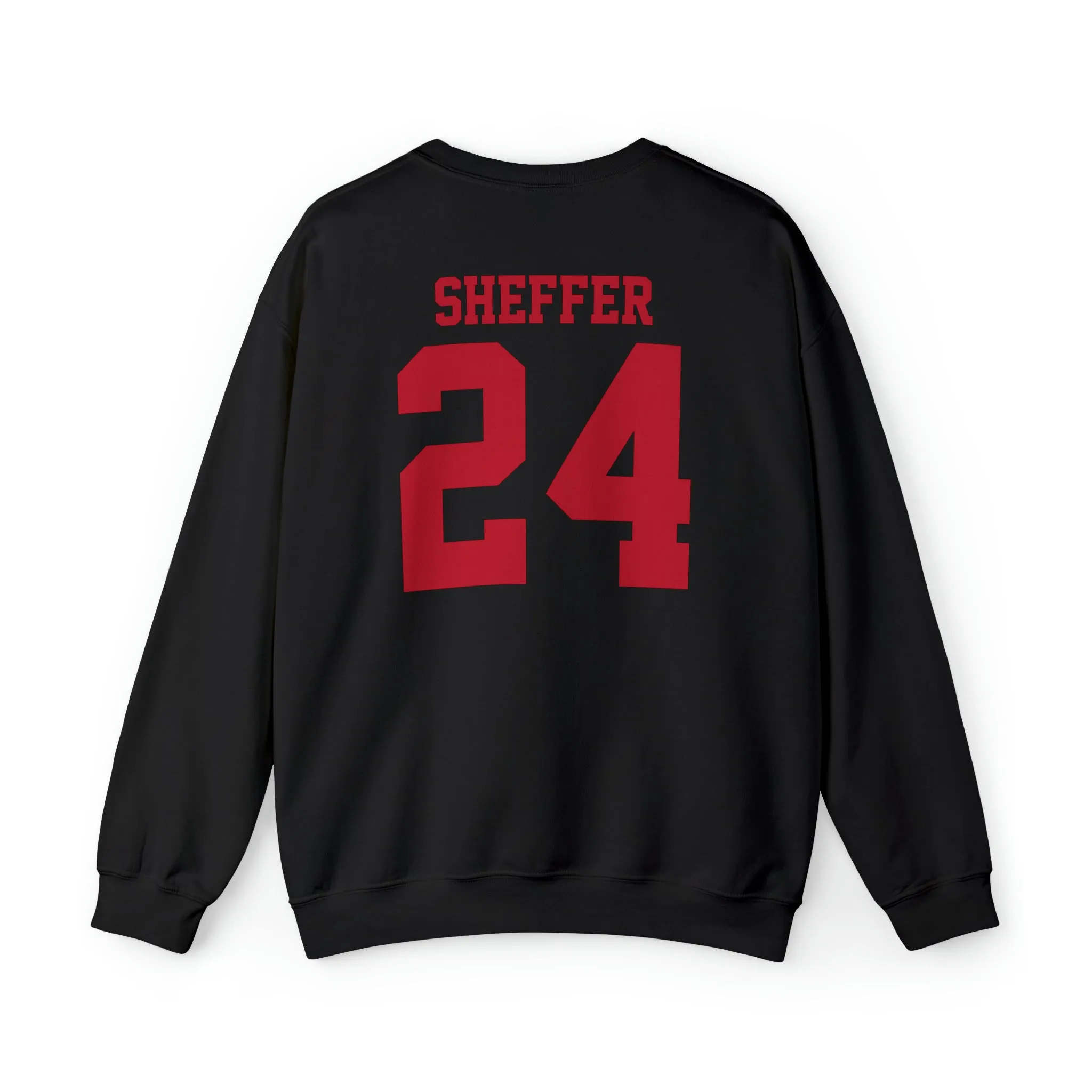 PERSONALIZED - Braves Basketball Mom Unisex Heavy Blend™ Crewneck Sweatshirt