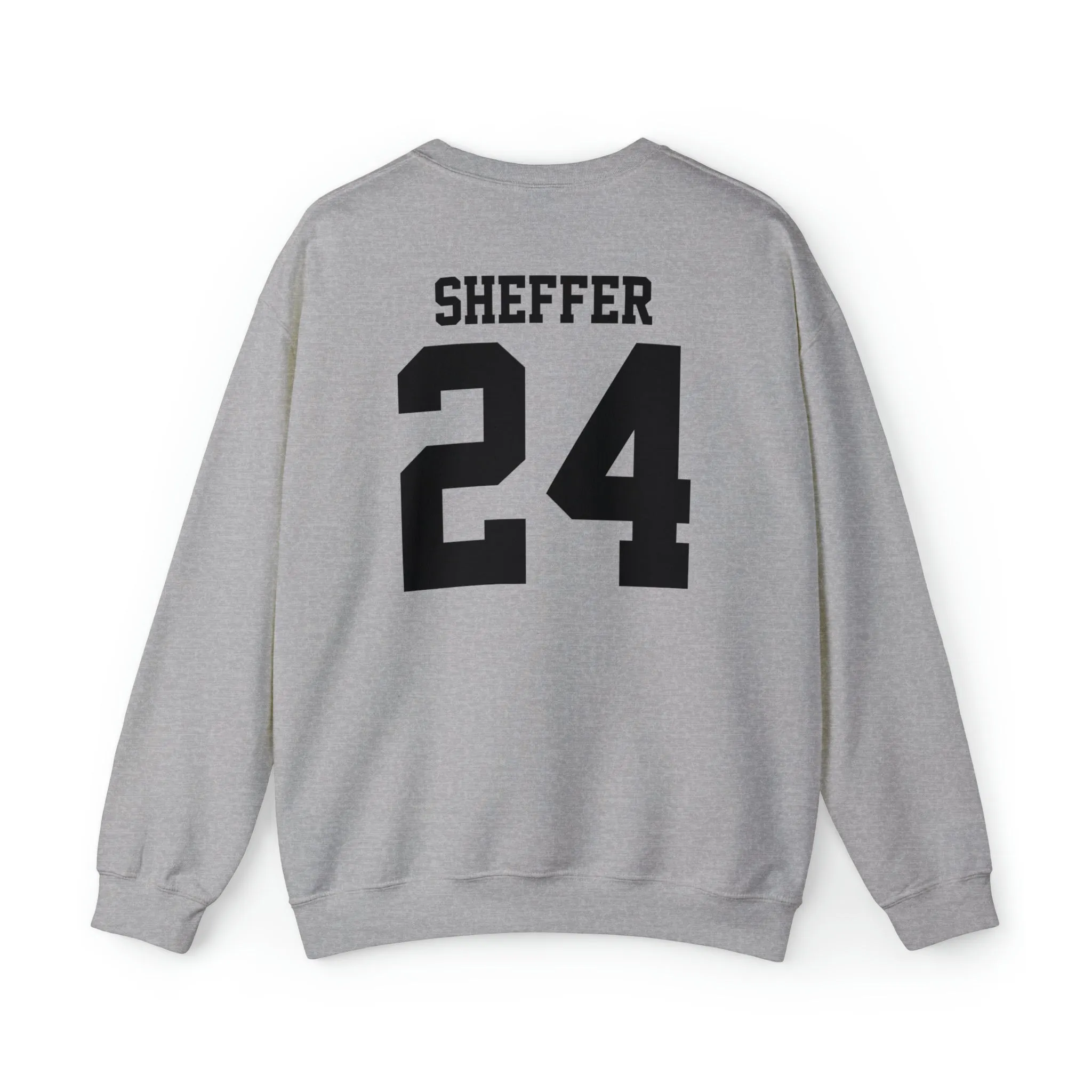 PERSONALIZED - Braves Basketball Mom Unisex Heavy Blend™ Crewneck Sweatshirt