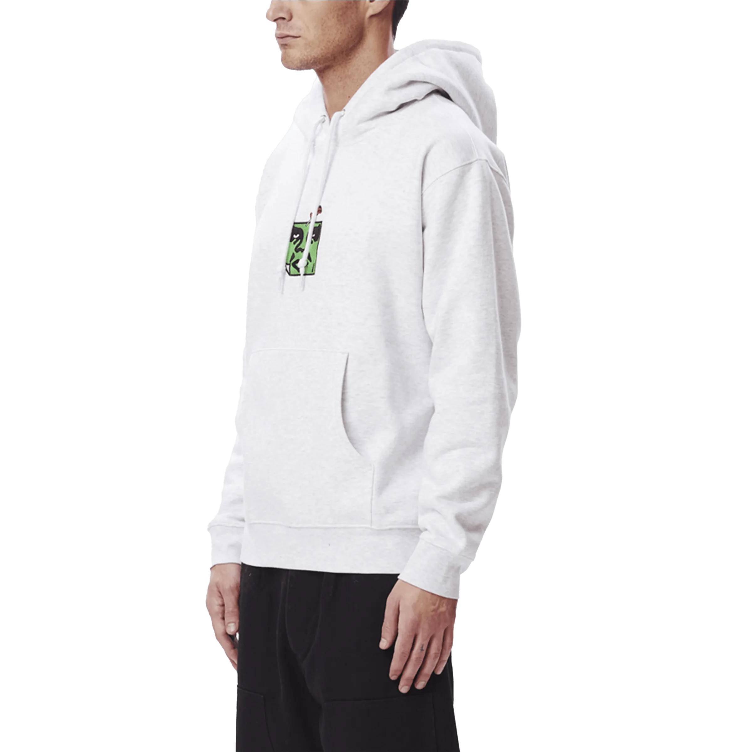 Pin face hoodie