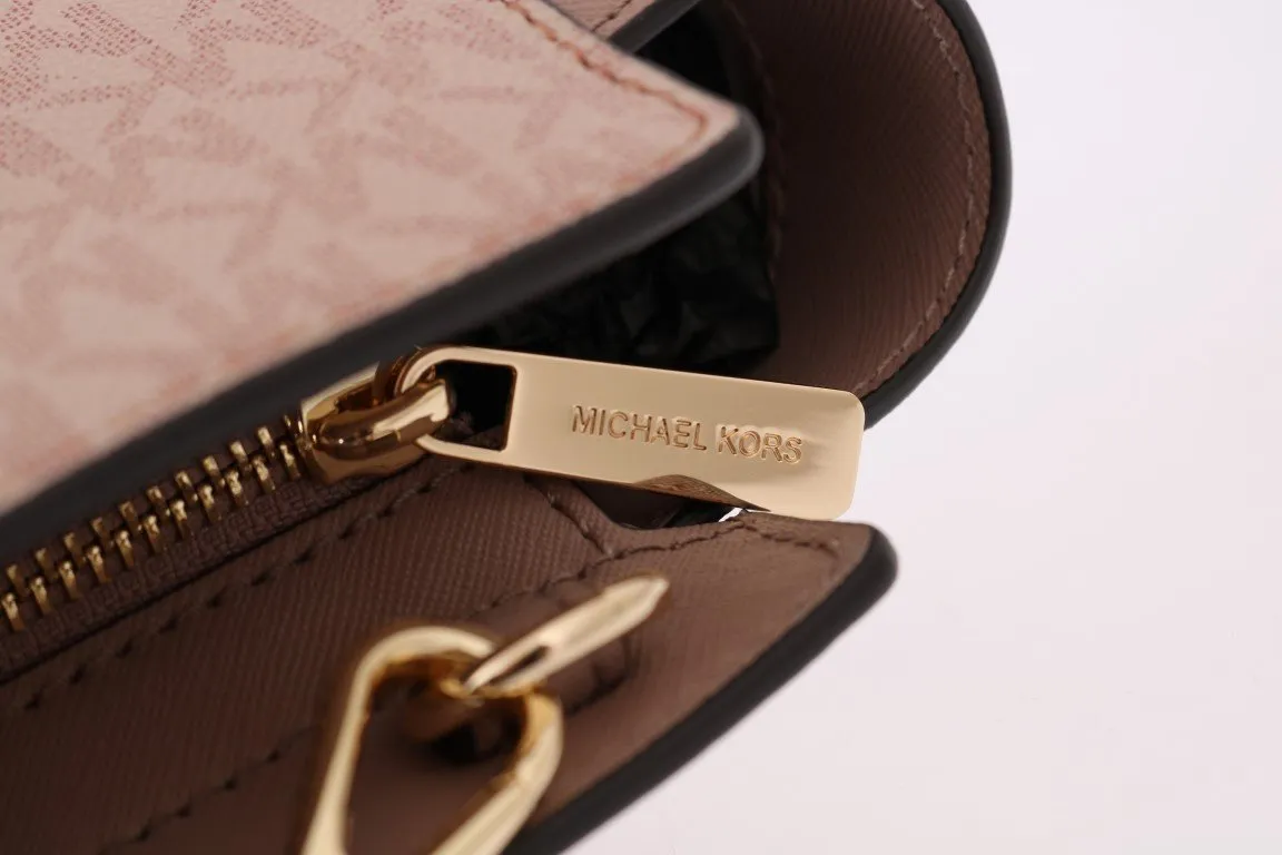 Pink SELMA Leather Satchel Bag