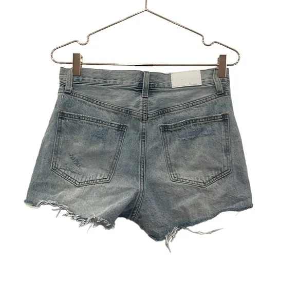 PISTOLA denim distressed jean shorts.  Size 26