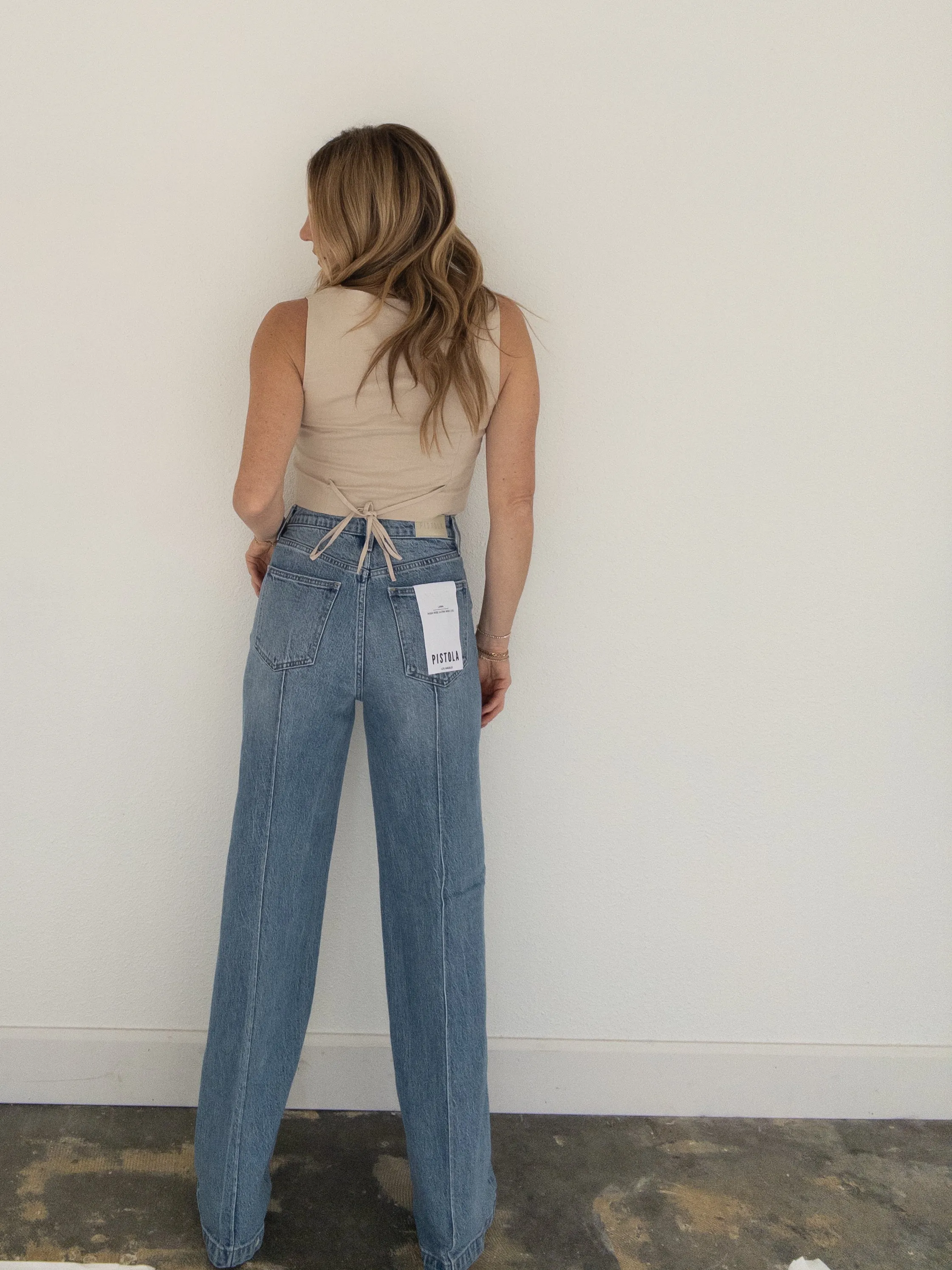 Pistola Lana High Rise Ultra Wide Leg