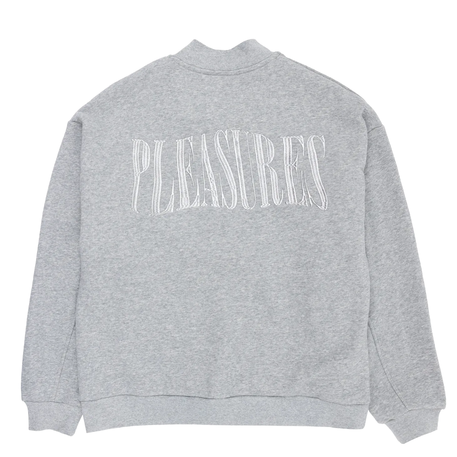 Pleasures Karat Quarter Zip Fleece 'Gray'