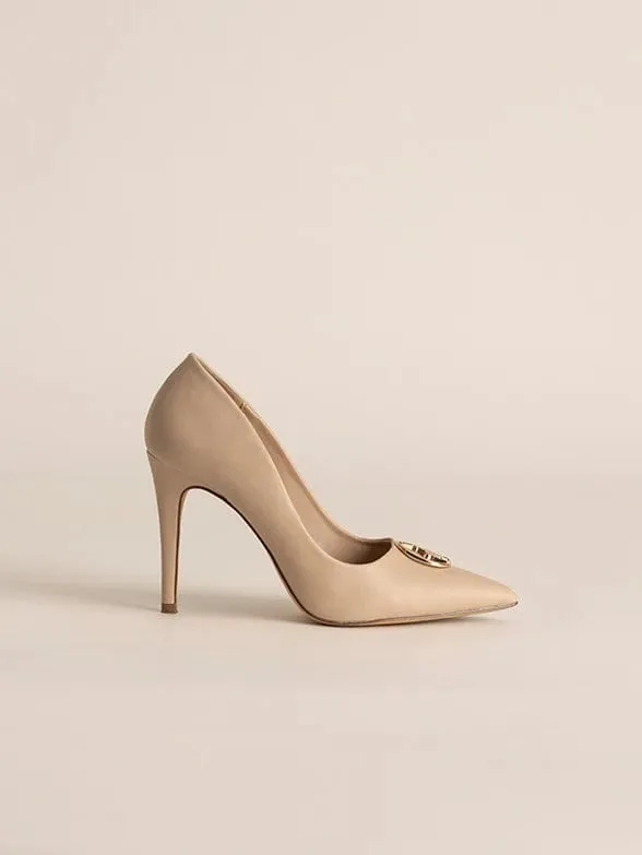 Polo Ladies Circle Polo Trim  Pump Cream