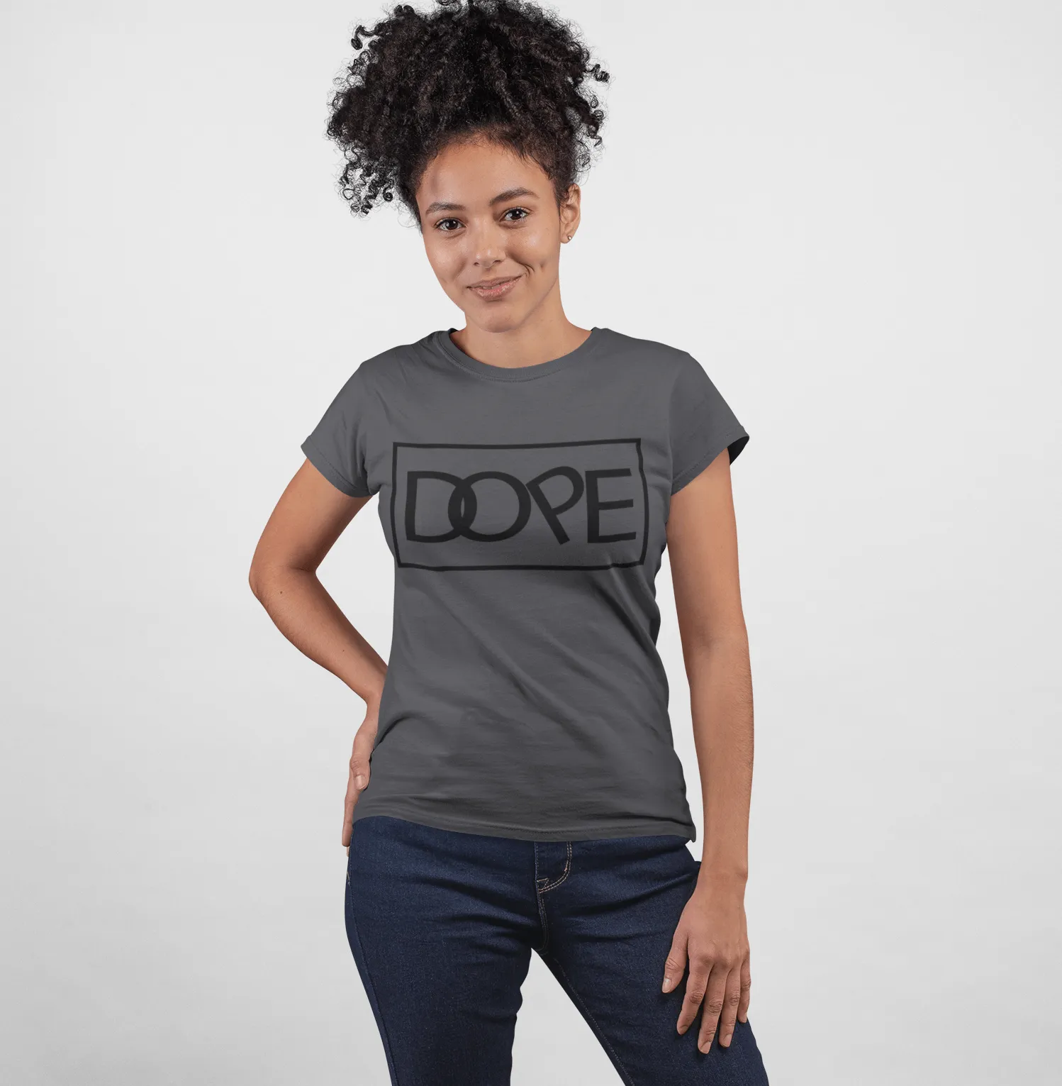 "Dope" Women's Fitted Tee