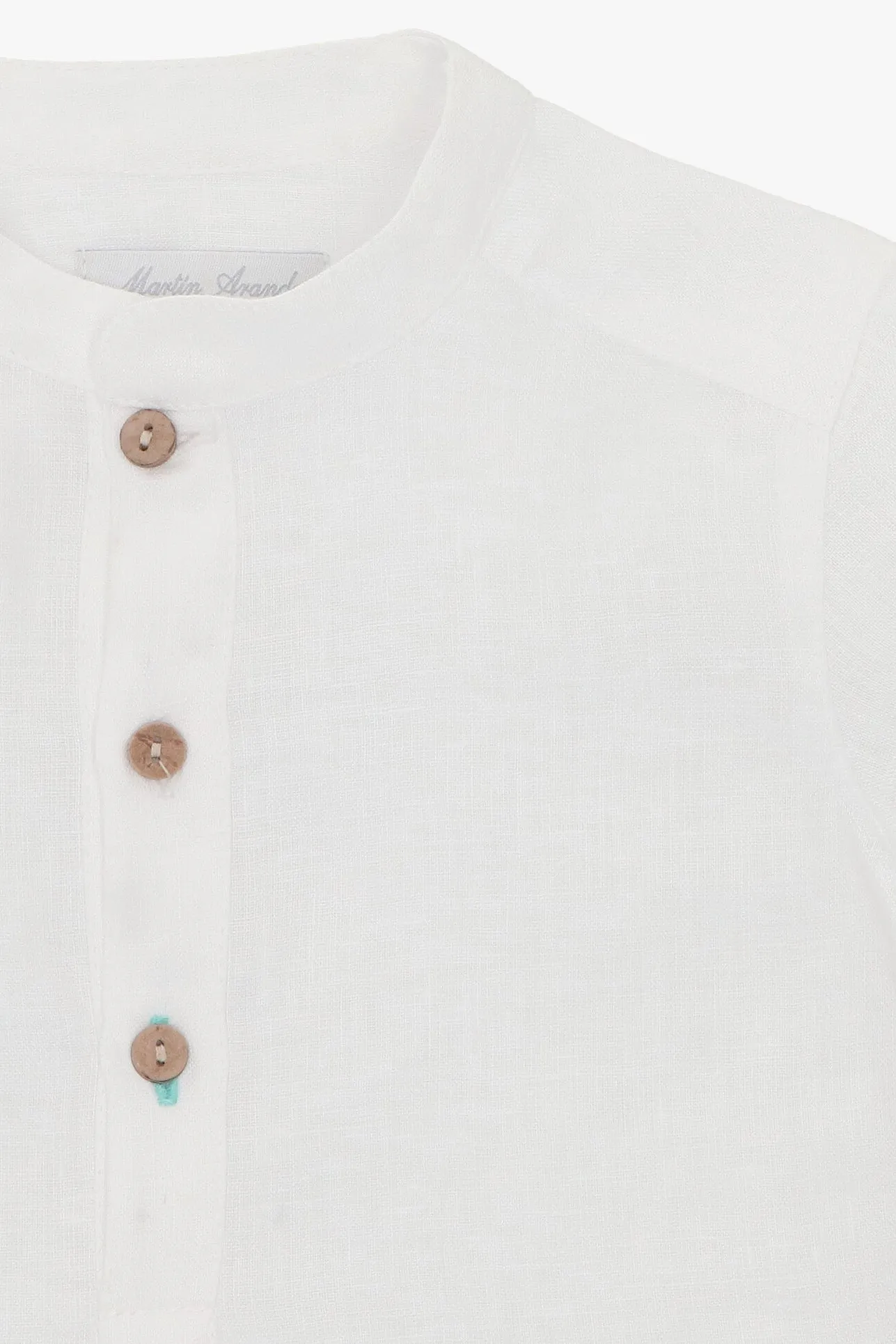 "Emre" Linen Shirt & Duck Egg Shorts