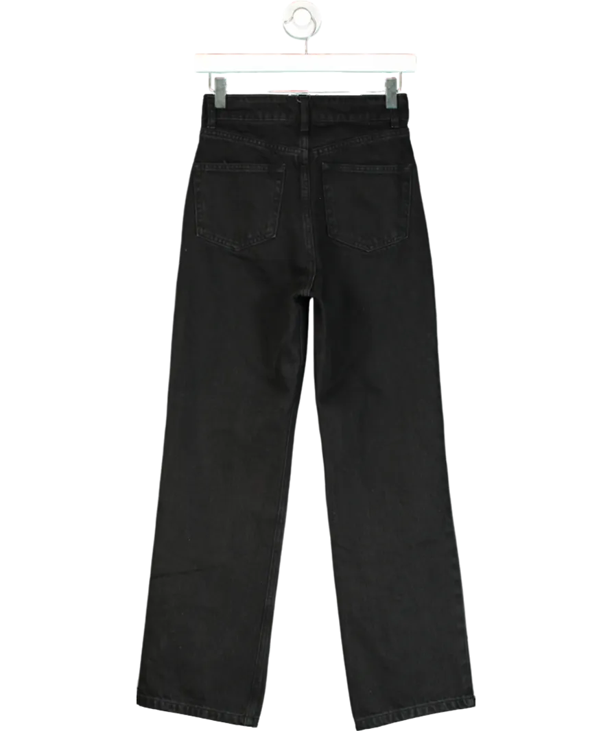 Raey Black Straight Leg Jeans W25
