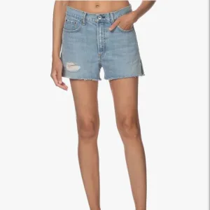 Rag &amp; Bone High Rise Distressed Jean Shorts in Carlsbad Wash