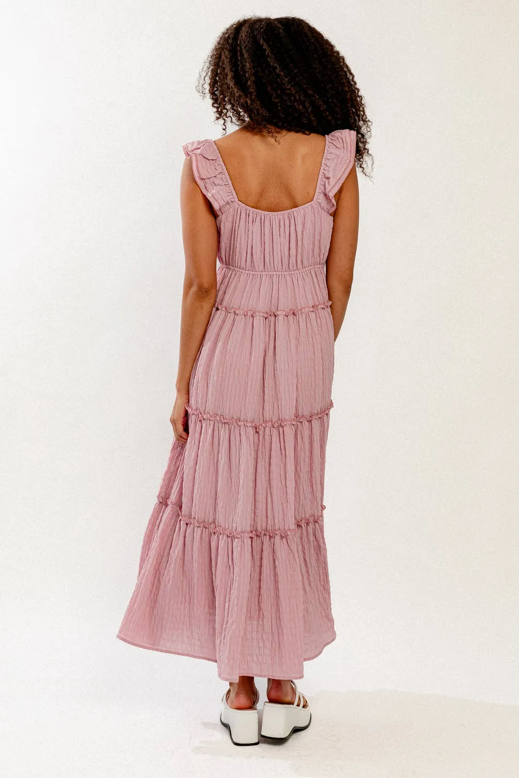 Randi Ruffle Maxi Dress