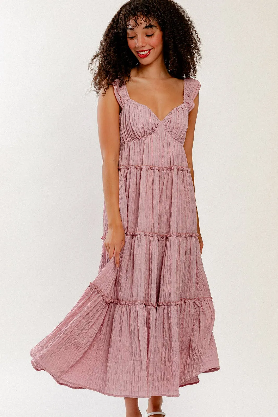 Randi Ruffle Maxi Dress