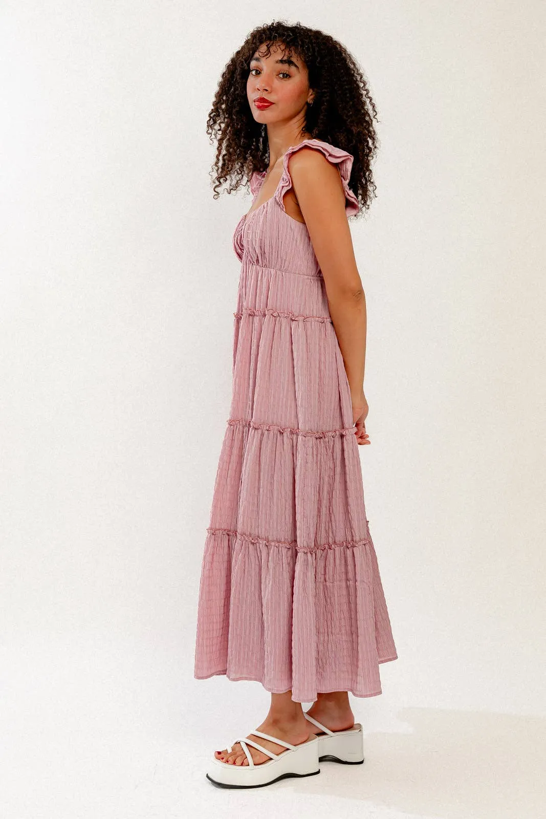 Randi Ruffle Maxi Dress