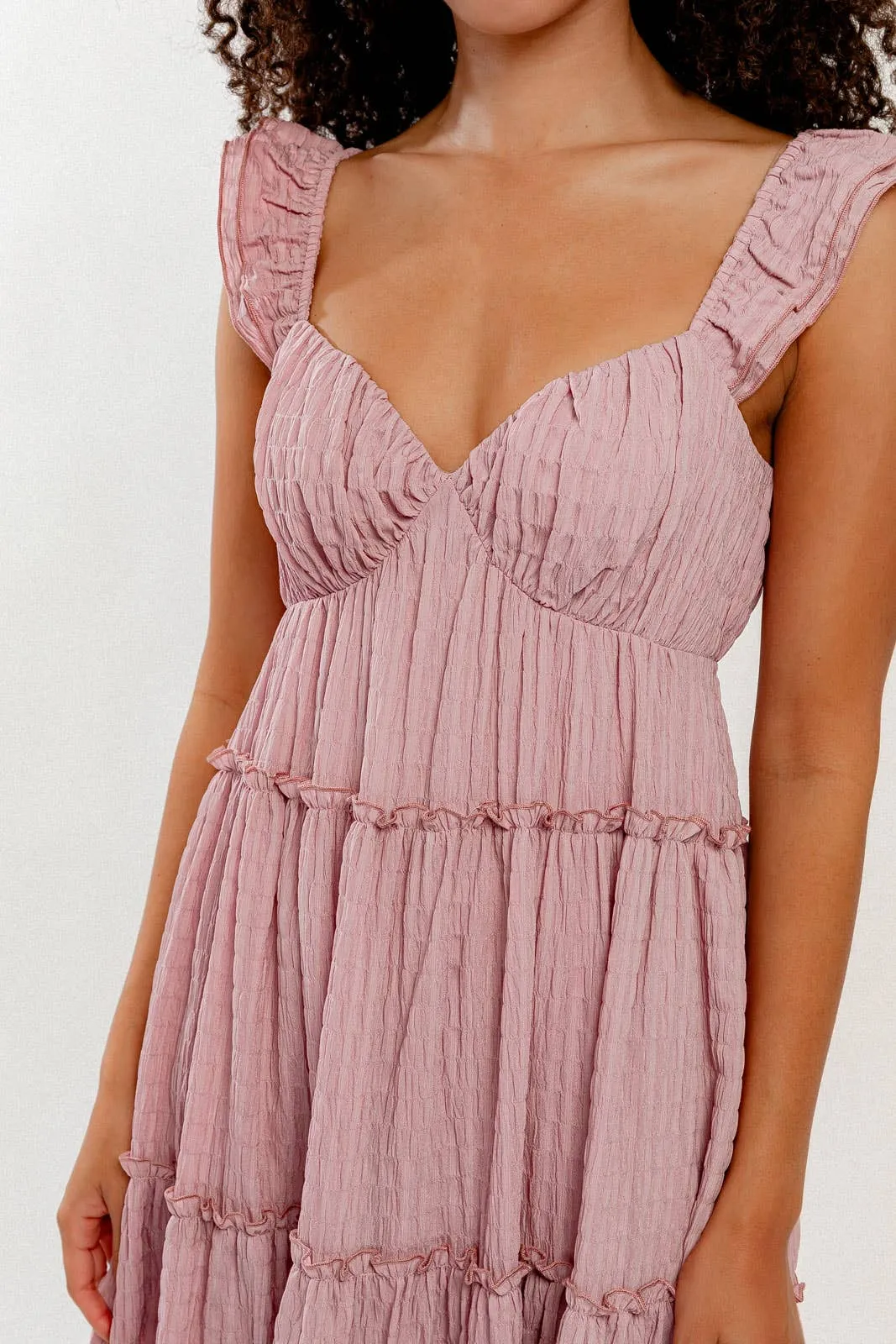 Randi Ruffle Maxi Dress