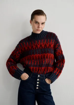 Red Crewneck Sweater