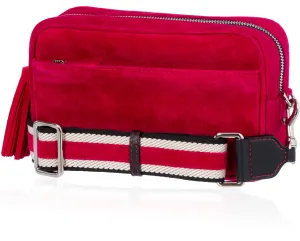 Red Suede Bag