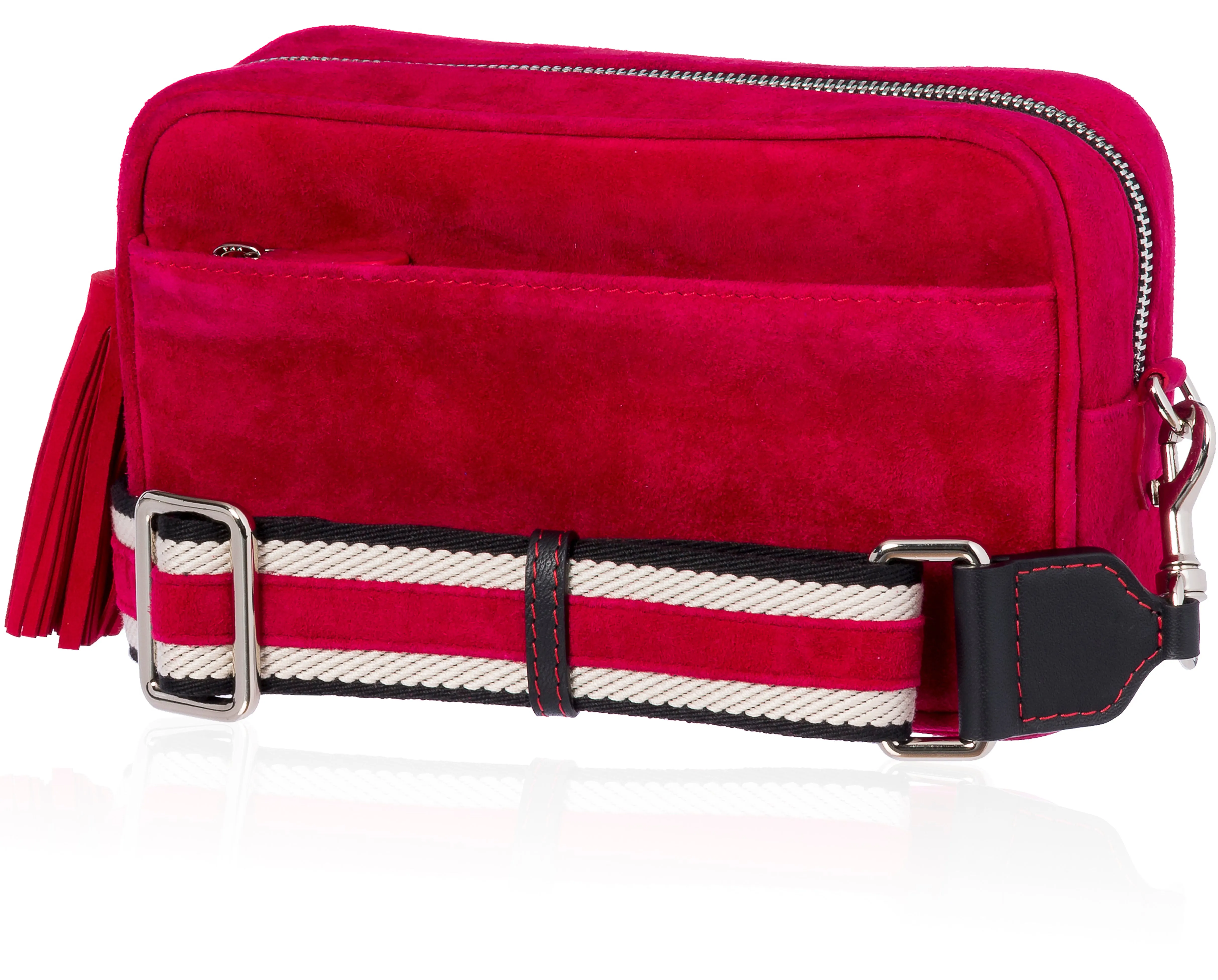 Red Suede Bag
