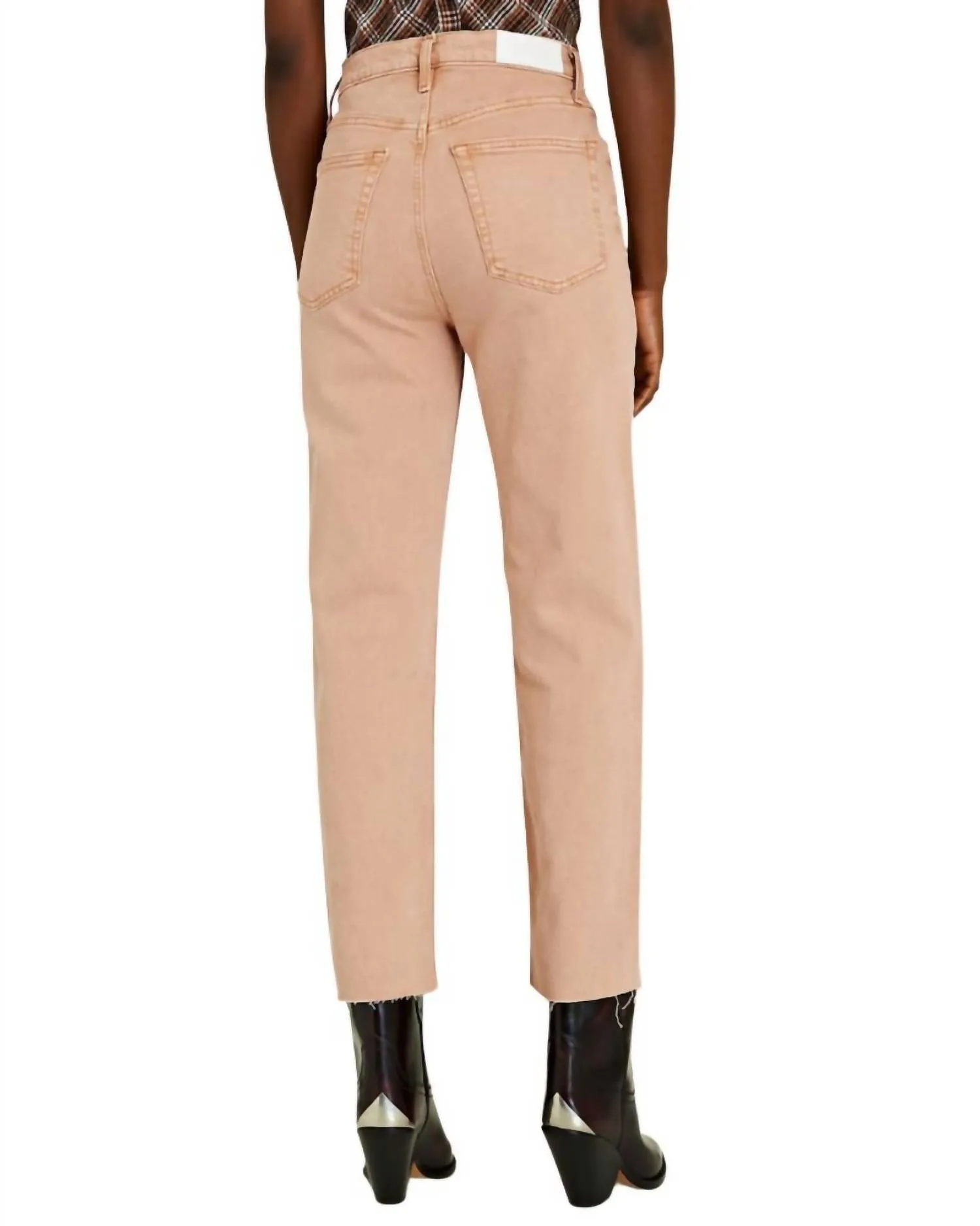 Re/Done - 70's High Rise Stove Pipe Jeans