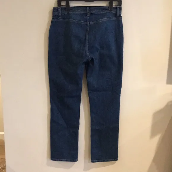 Reformation Julianna Zip Mid Rise Straight Leg Jeans size 27