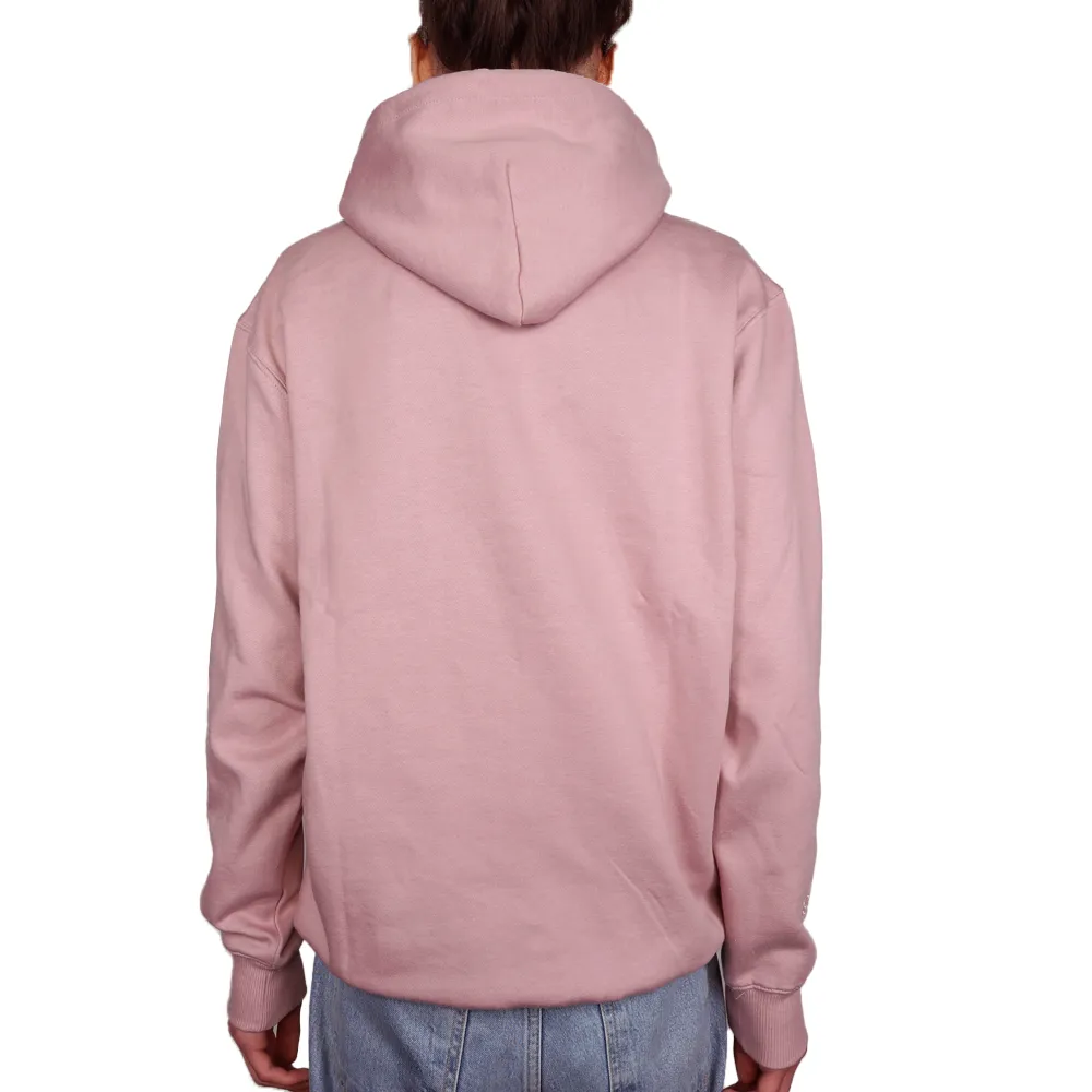 Revert 95 Small Checkerboard Box Logo Hoodie Purple Rose