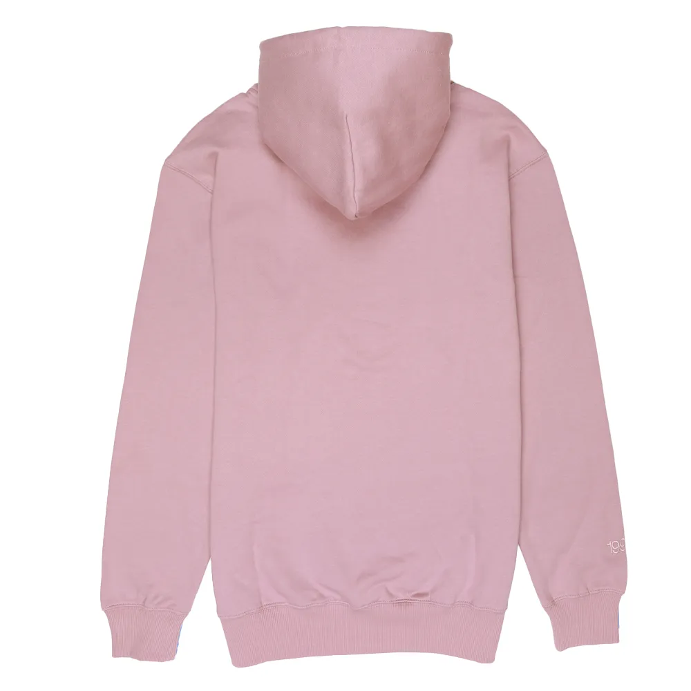 Revert 95 Small Checkerboard Box Logo Hoodie Purple Rose