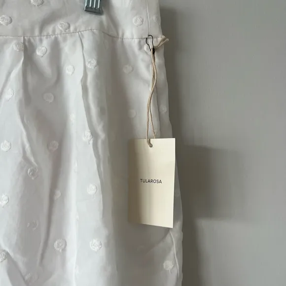 Revolve Cara Shorts in White - High Waisted