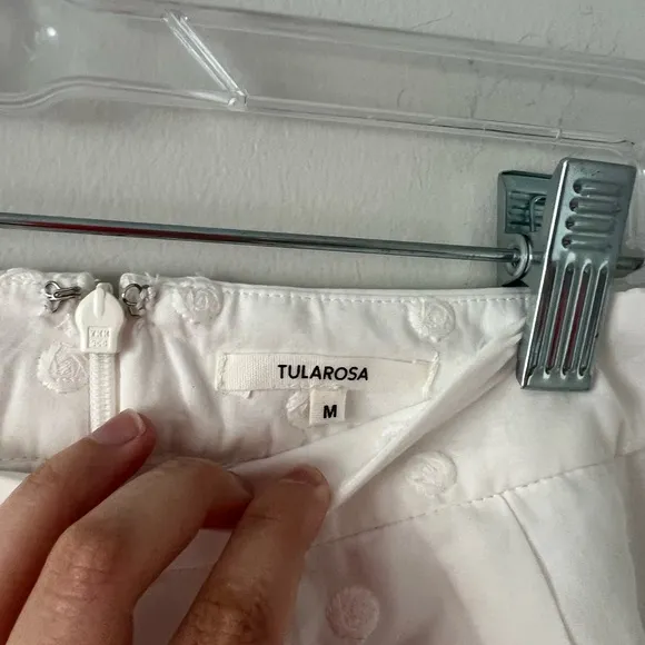 Revolve Cara Shorts in White - High Waisted