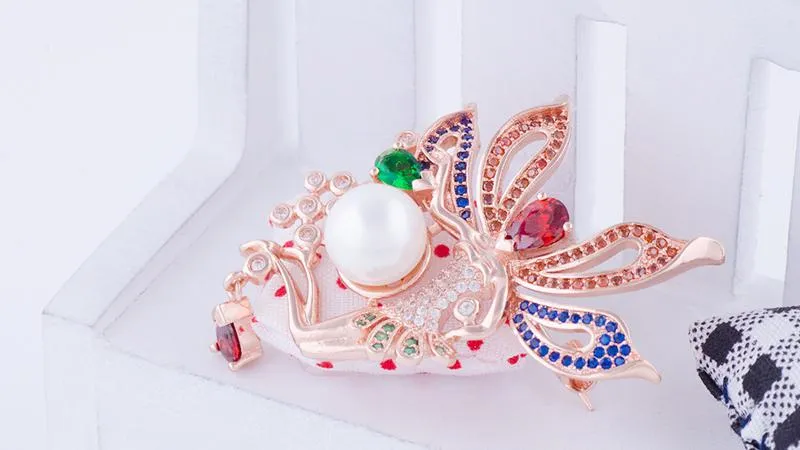 RGP Ballerina Brooch or Saree Pin