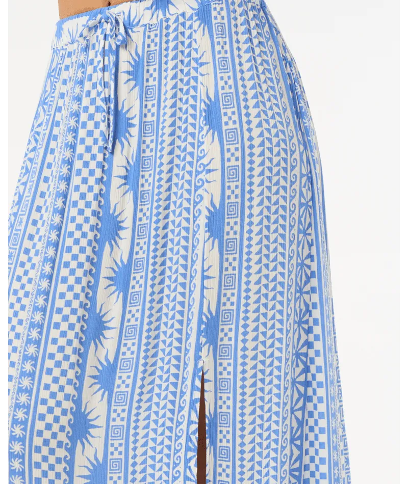 RIP CURL SAN CARLOS MAXI SKIRT - BLUE