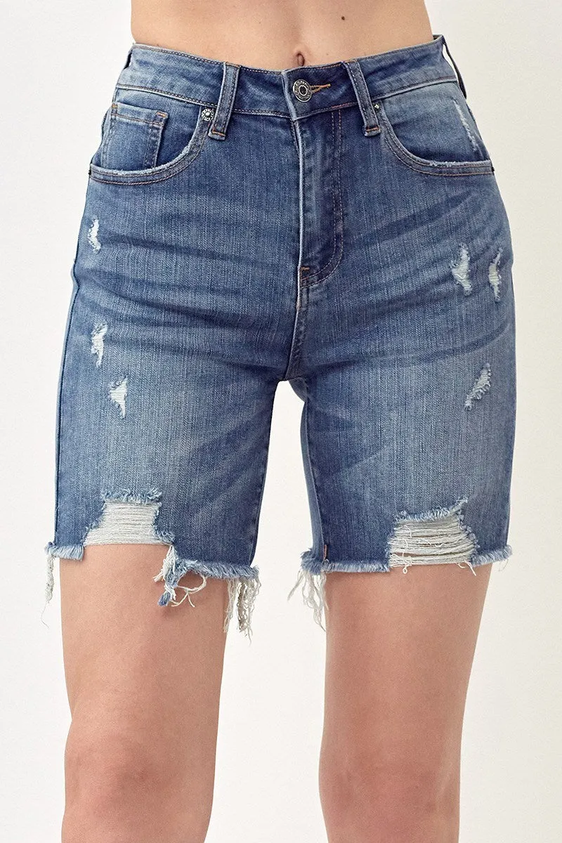 Risen Everly Button Fly Shorts
