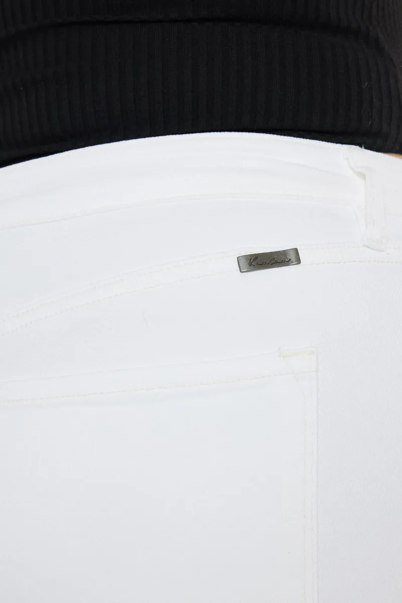 Rita High Rise Slim Straight Jeans (Plus Size)