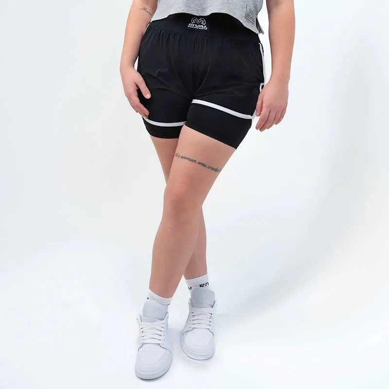 Rival Women's Shorts with Compression Lining