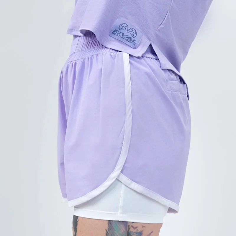 Rival Women's Shorts with Compression Lining