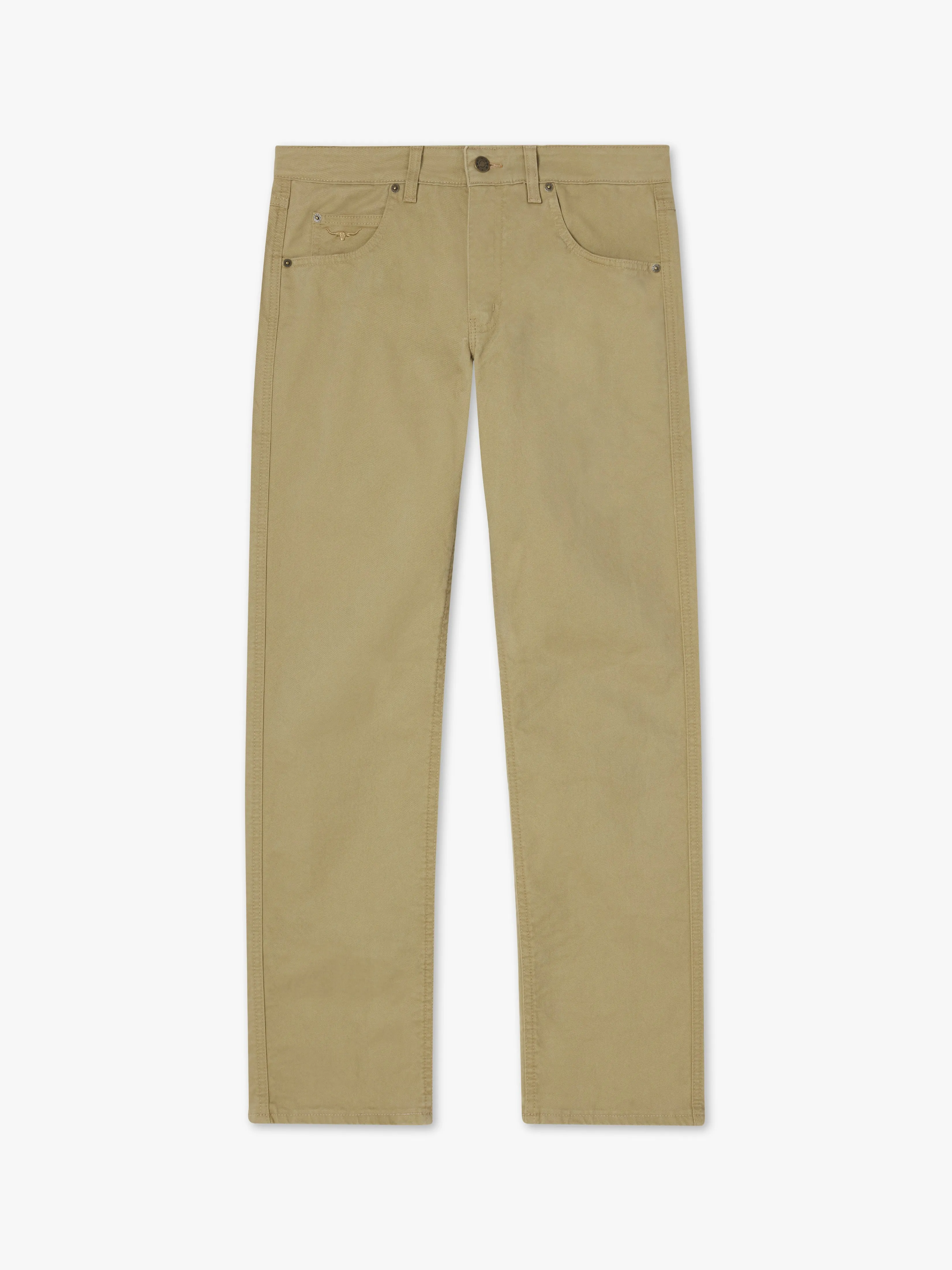 R.M. Williams Linesman Jeans - Slim Fit - Khaki