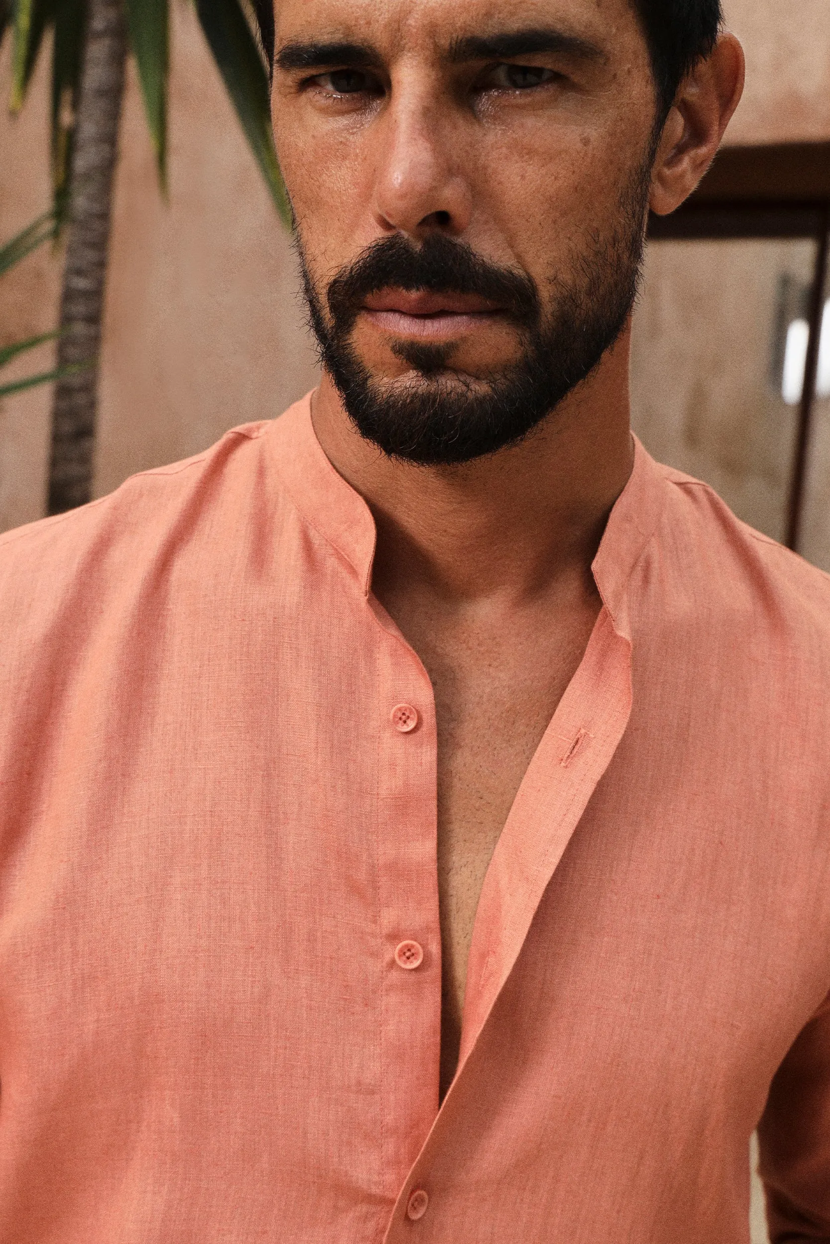 Rome Shirt- Man (Terracotta)