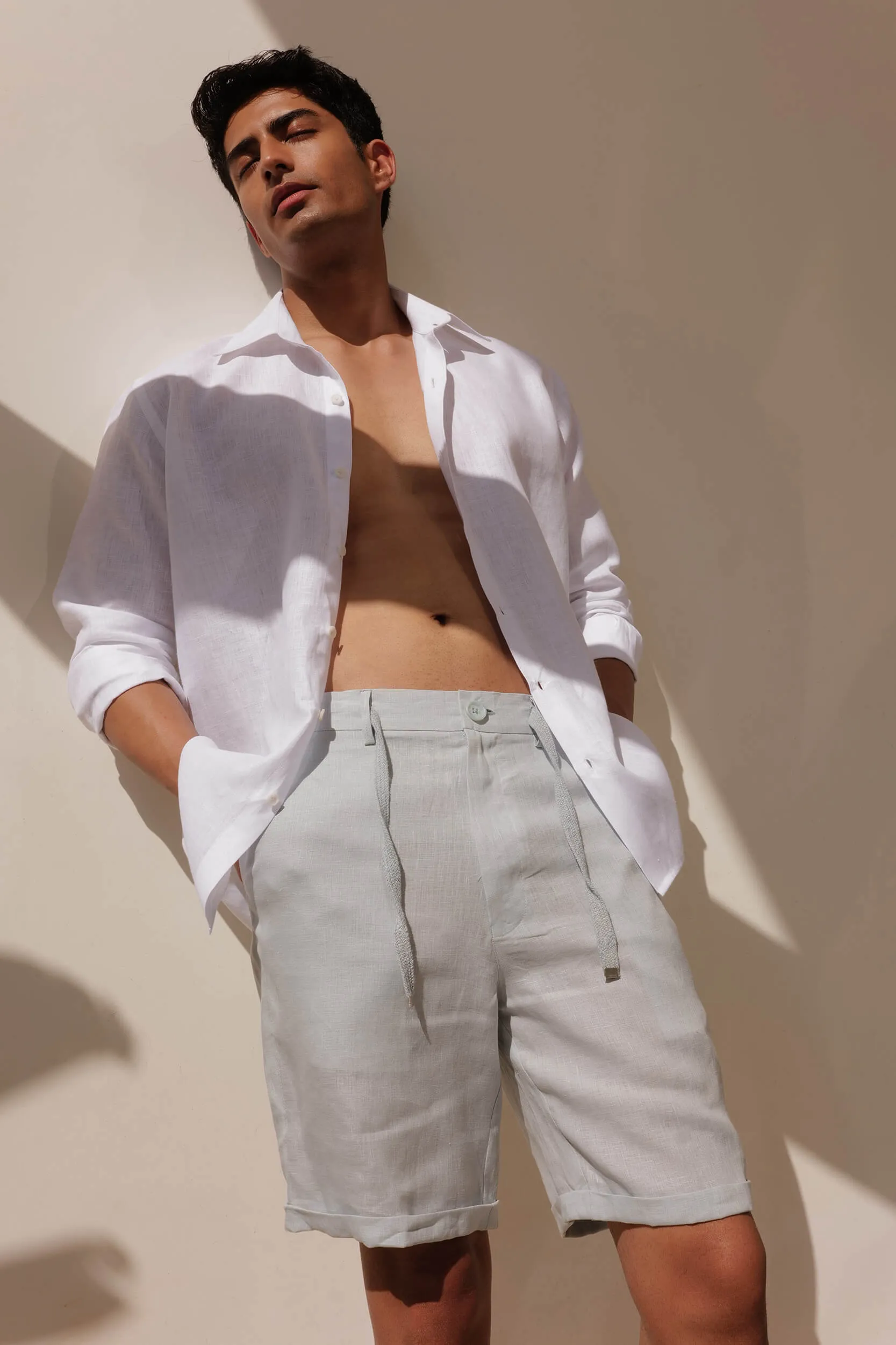 Rome Shorts - Man (SOFT BLUE)