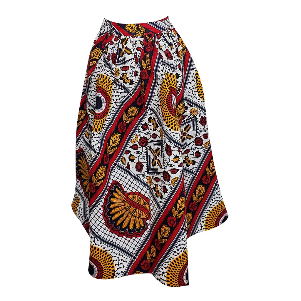 Rose Garden Long Maxi Skirt