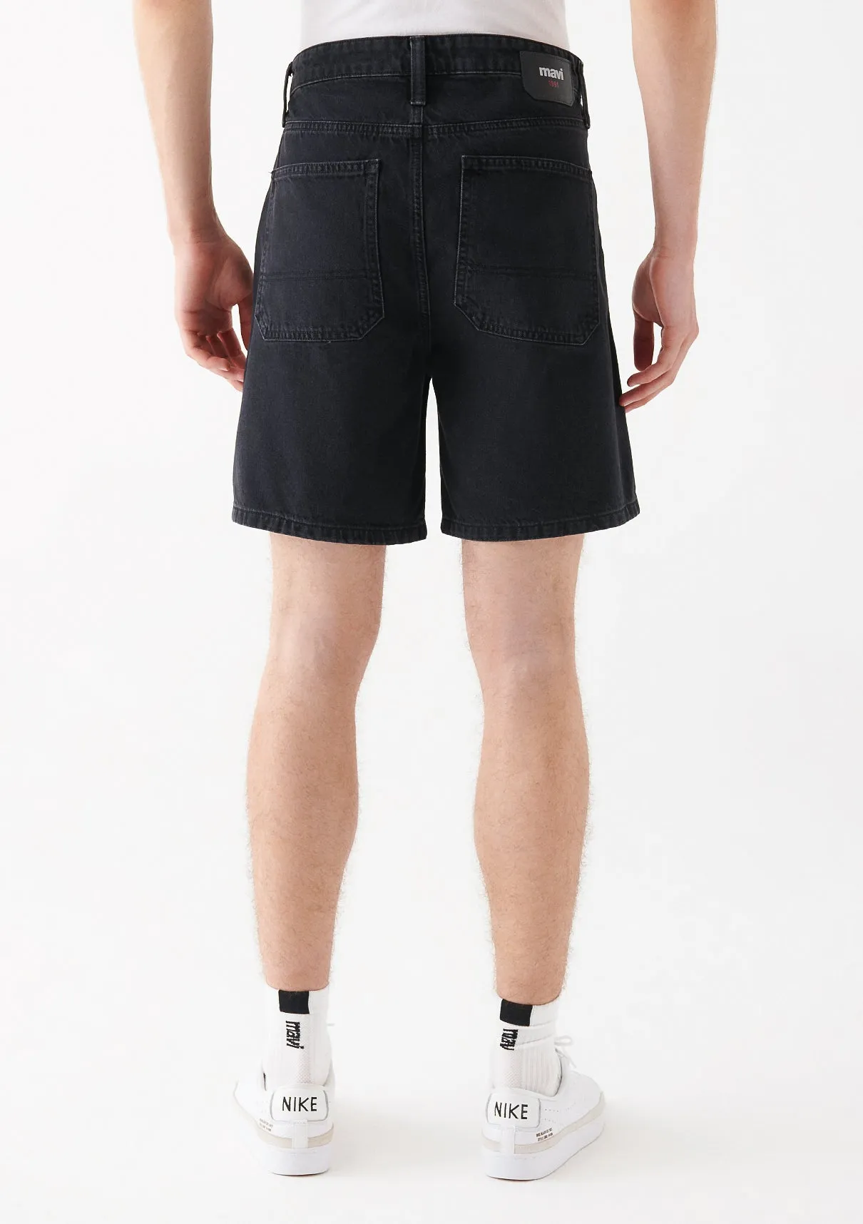Rotterdam Smoke Denim Jean Shorts