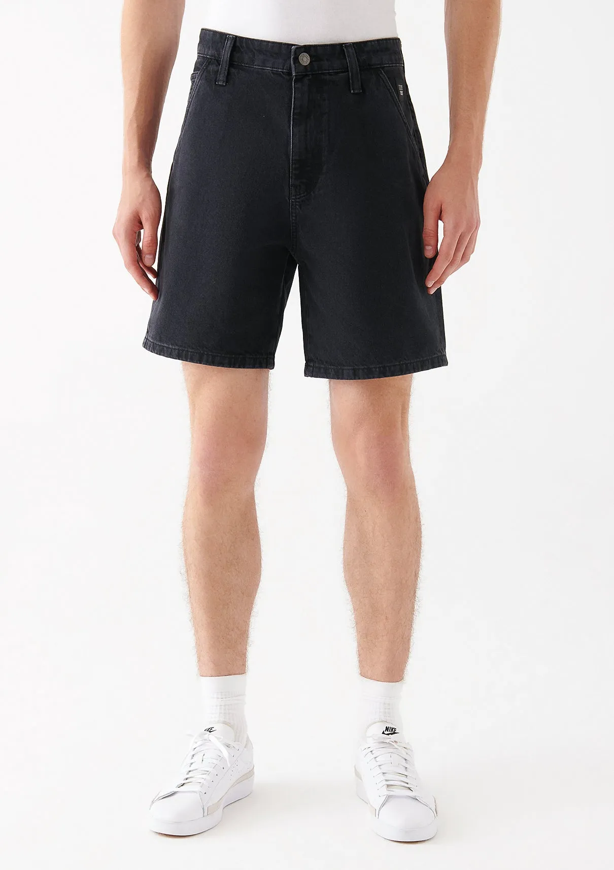 Rotterdam Smoke Denim Jean Shorts