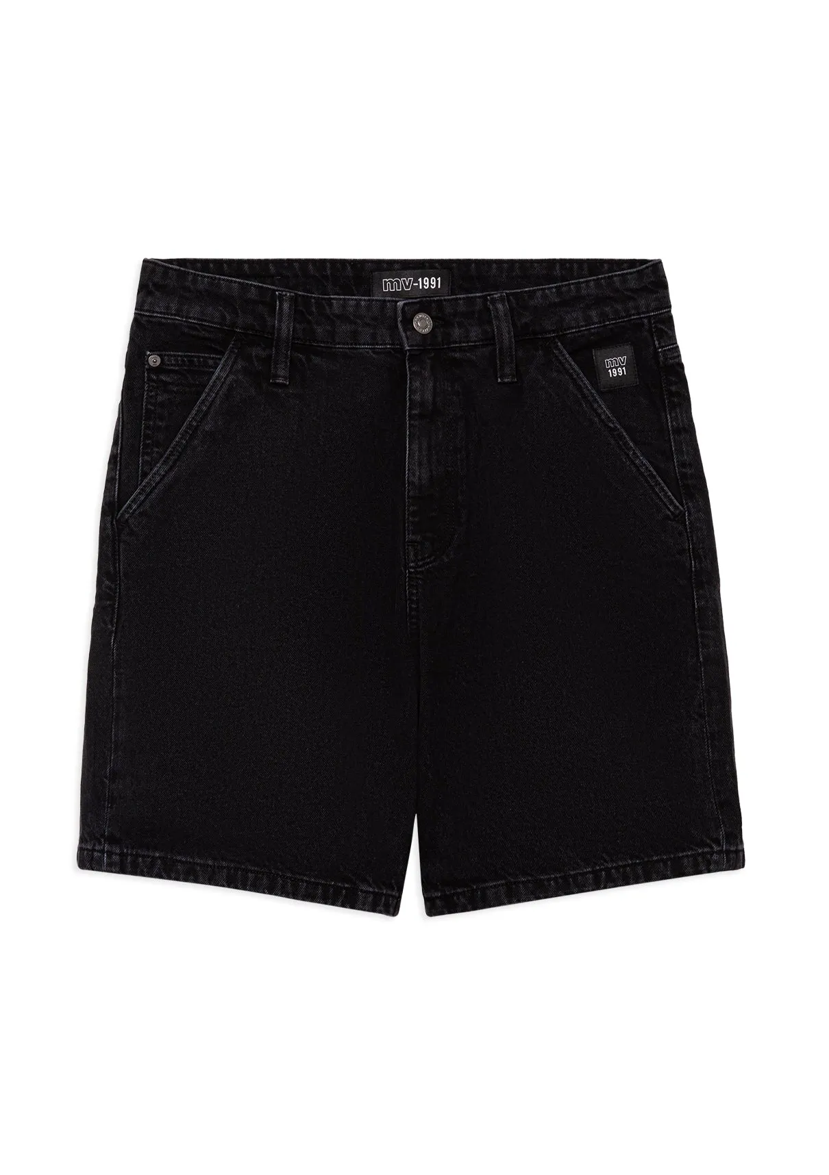 Rotterdam Smoke Denim Jean Shorts