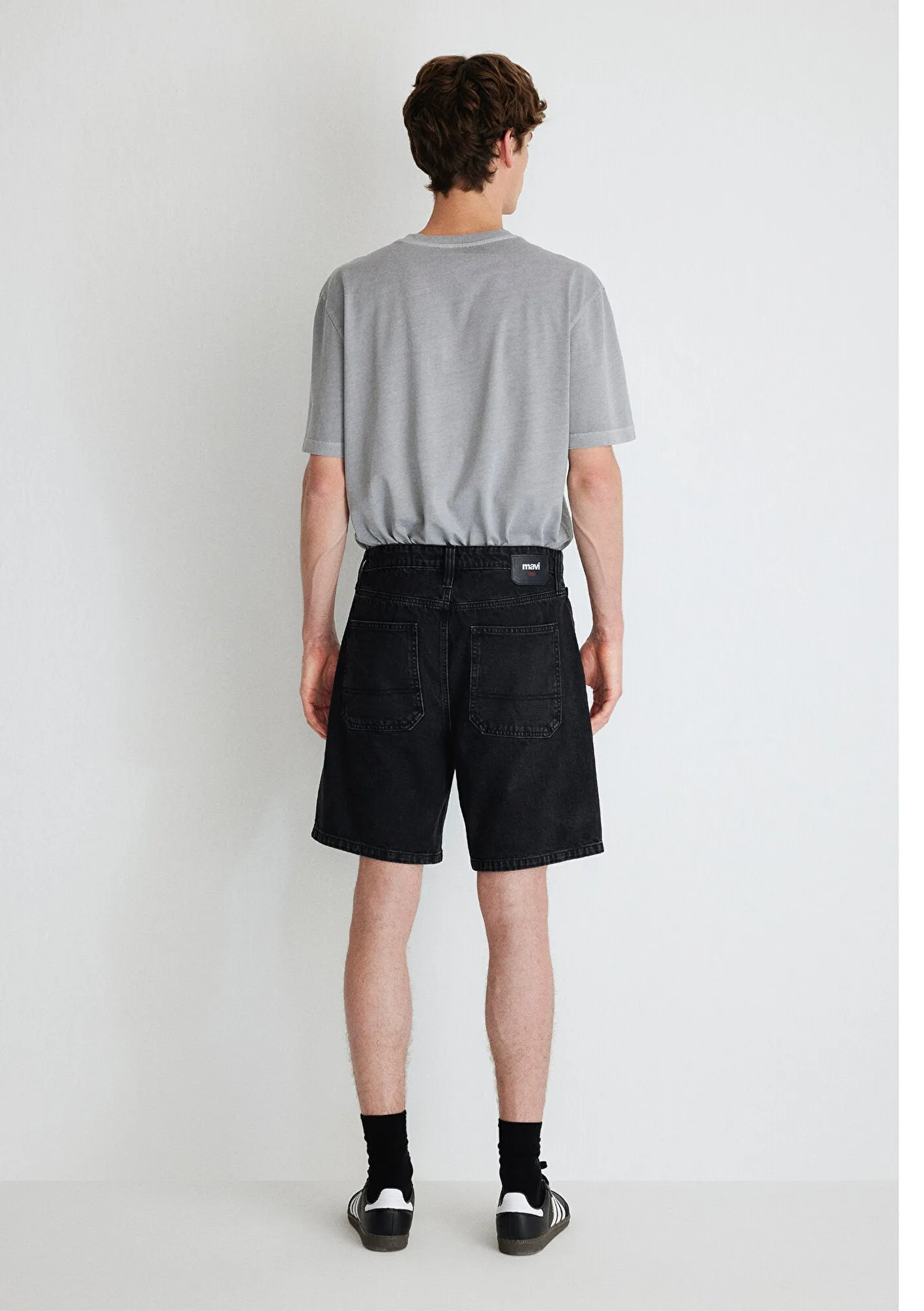Rotterdam Smoke Denim Jean Shorts