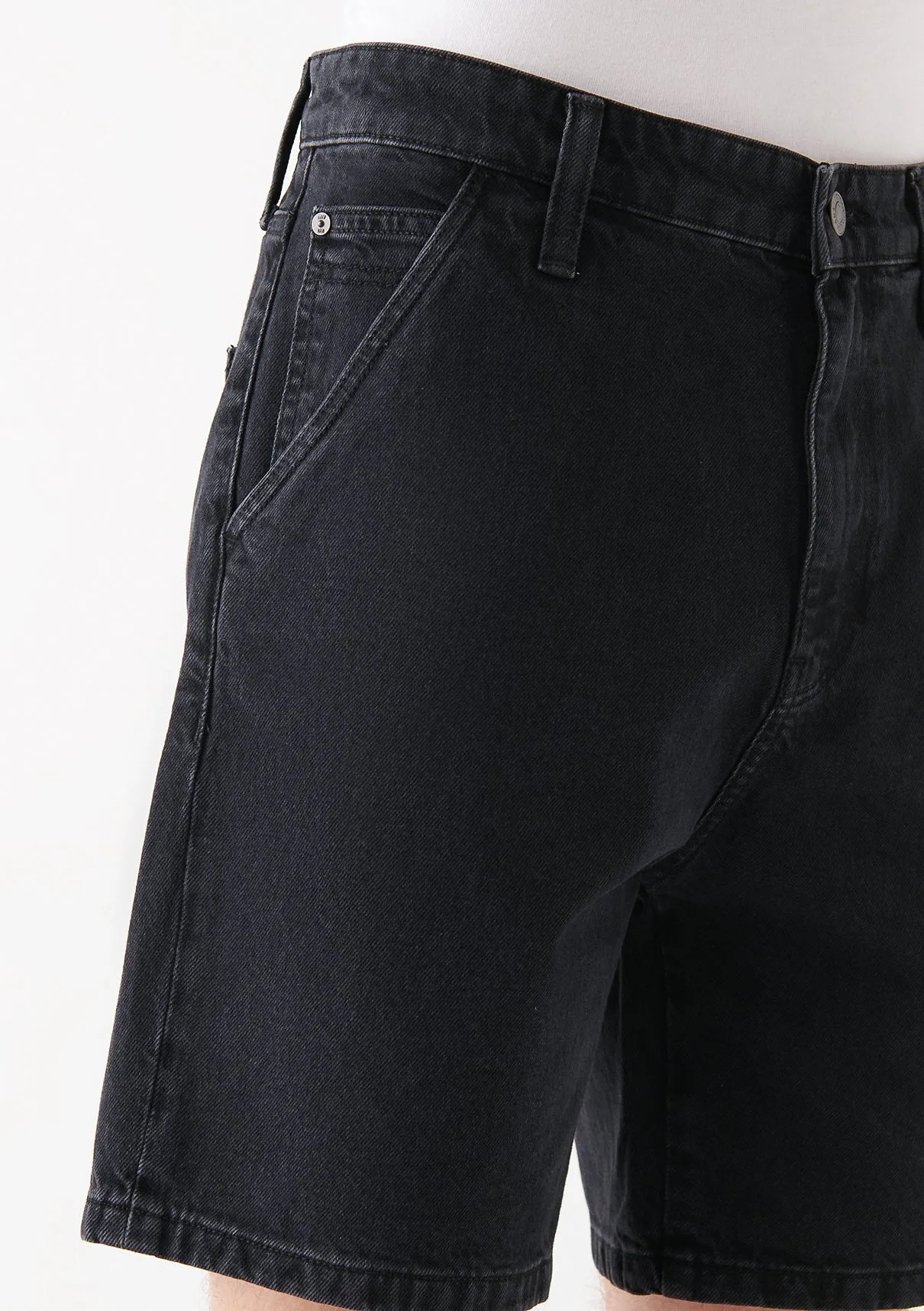 Rotterdam Smoke Denim Jean Shorts