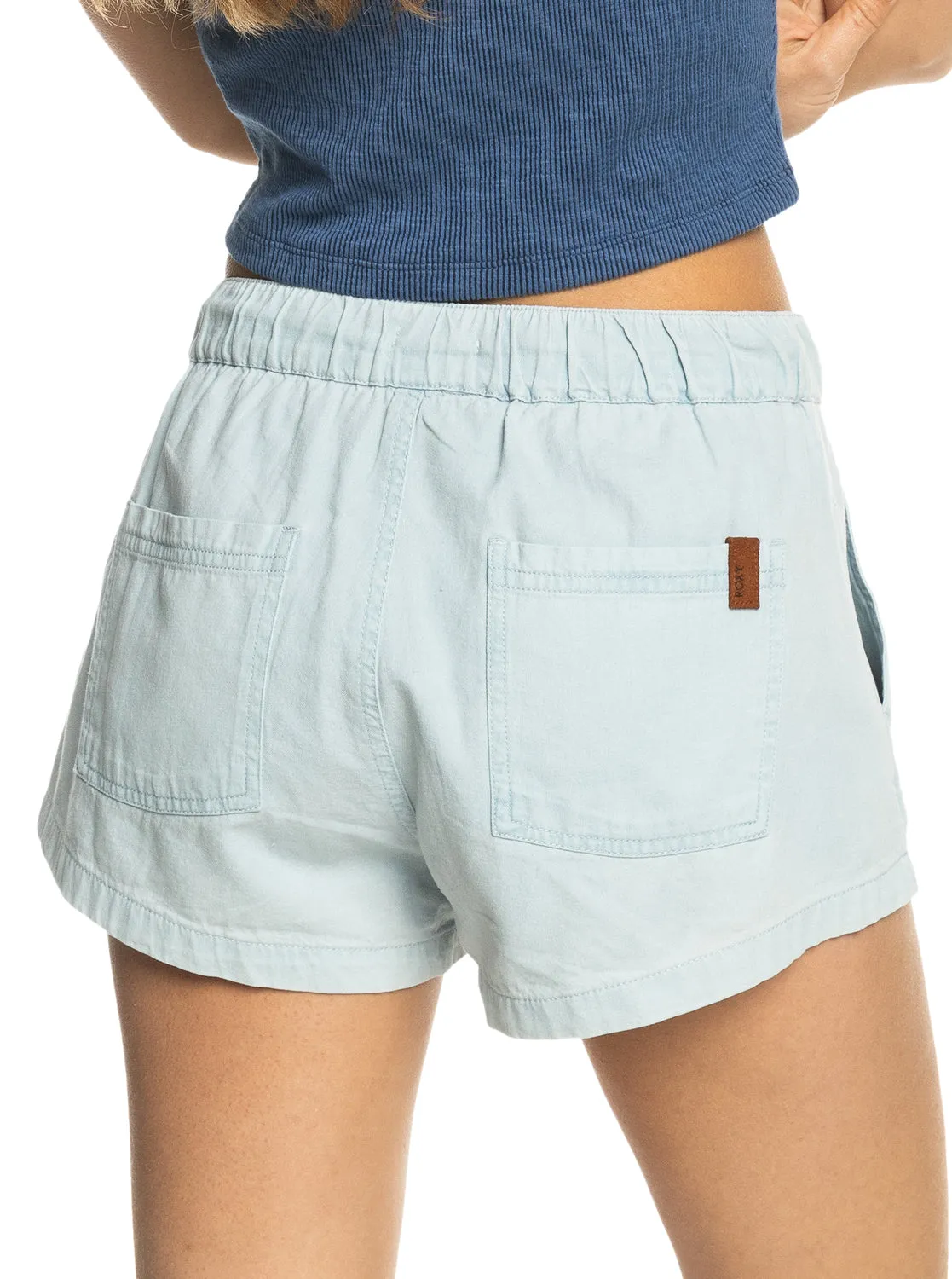 Roxy Womens Go To The Beach Denim Shorts
