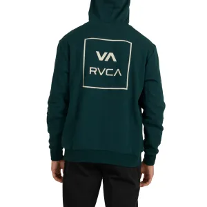 RVCA ALL THE WAYS HOODIE HUNTER GREEN