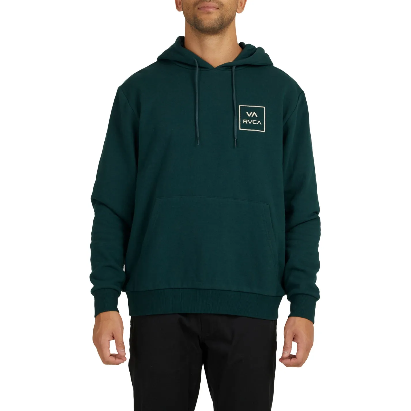 RVCA ALL THE WAYS HOODIE HUNTER GREEN